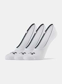Under Armour Essential LOLO Liner Ponožky 3 páry Biela