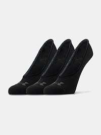 Under Armour Essential LOLO Liner Ponožky 3 páry Čierna