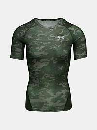 Under Armour HeatGear® Armour Camo Comp Tričko Zelená