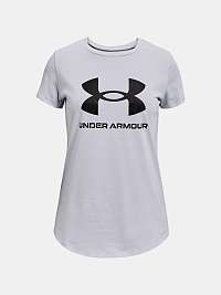 Under Armour Live Sportstyle Graphic Tričko detské Šedá