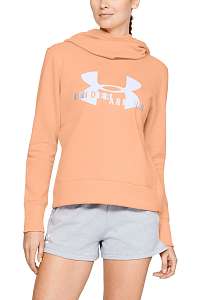 Under Armour lososová mikina Sportstyle Logo Hoodie