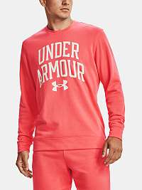 Under Armour pánska mikina UA RIVAL TERRY CREW-RED