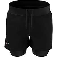 Under Armour pánske kraťasy UA RUSH Run 2N1 Short-BLK