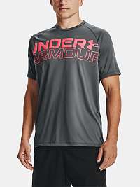 Under Armour pánske tričko UA TECH 2.0 WORDMARK SS-GRY