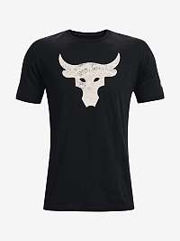 Under Armour Project Rock Brahma Bull Tričko Čierna
