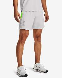 Under Armour Qualifier Speedpocket Branded 7'' Kraťasy Biela