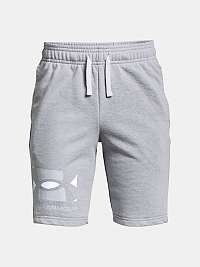 Under Armour Rival Terry Big Logo Šortky detské Šedá