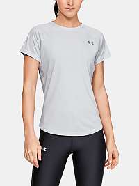 Under Armour sivé dámske tričko Speed Stride Short Sleeve