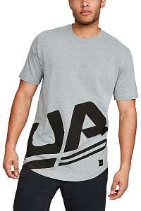 Under Armour sivé pánske tričko Sportstyle Branded - XXL