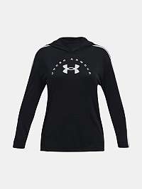 Under Armour Tech Graphic LS Hoodie-BLK