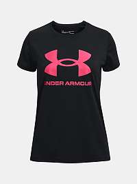 Under Armour Tech™ Sportstyle Big Logo Tričko detské Čierna