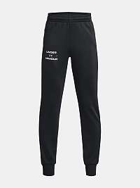 Under Armour UA Armour Fleece Graphic Jgrs - čierna chlapčenská kolekcia
