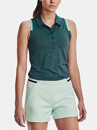 Under Armour UA Zinger Point Slvls Polo - tmavomodrá