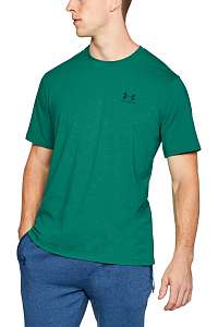 Under Armour zelené športové pánske tričko Cc Left Chest Lockup