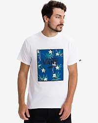 Vans biele pánske tričko Classic Print Box s potlačou