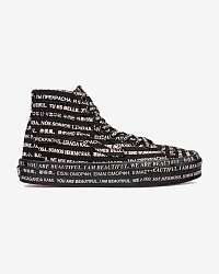Vans čierne členkové tenisky We Are Beautiful Sk8-Hi