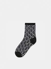 Vans čierne ponožky s nápismi
