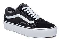 Vans čierne tenisky na platforme Old Skool Platform