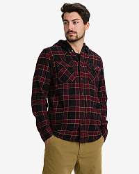 Vans čierno-červená pánska kockovaná košeľa Parkway II