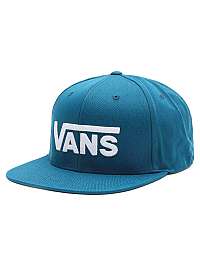 Vans DROP V II Moroccan BLUE šiltovka s rovným šiltom - modrá