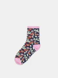 Vans ponožky s kvetinovými motívmi