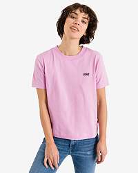 Vans ružové tričko Junior V Boxy