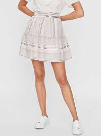 Vero Moda biela vzorovaná sukňa Hazel