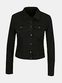 Vero Moda čierna džínsová bunda Hot Soya