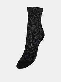 Vero Moda čierne ponožky s motívmi