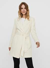 Vero Moda krémový ľahký kabát Rodona