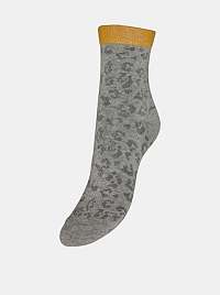 Vero Moda sivé ponožky s motívmi