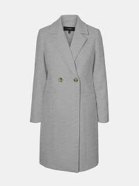 Vero Moda sivý zimný kabát