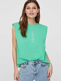 Vero Moda zelené tričko Hollie