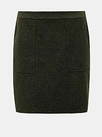 Vero Moda zelenéá sukňa s vreckami Felicity