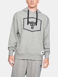 Vrchný diel Under Armour Project Rock Warmup Top - sivý
