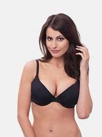 WONDERBRA T-SHIRT PLAIN BRA - Dámská hladká podprsenka - černá