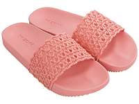 Zaxy ružové šľapky Snap Mesh Slide Fem Pink -
