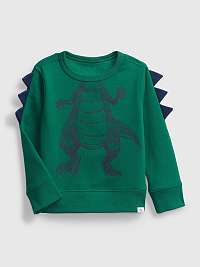 Zelená chlapčenská mikina dinosaurus GAP