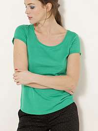 Zelené basic tričko CAMAIEU