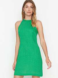 Zelené krátke šaty Trendyol