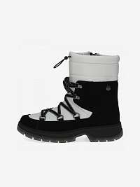 Zimná obuv pre ženy Caprice - biela, čierna