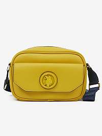 Žltá dámska malá crossbody kabelka US Polo Assn. Prestonwood