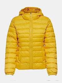 Žltá zimná prešívaná bunda ONLY New Thao