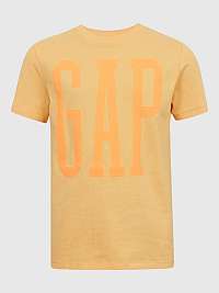Žlté detské tričko s logom GAP