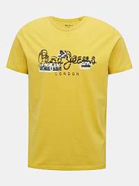 Žlté pánske tričko Pepe Jeans