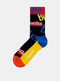 Žlto-čierne ponožky Happy Socks Beatles In The Name Of Sock