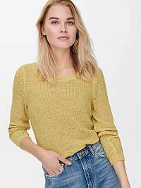 Žltý sveter ONLY Geena