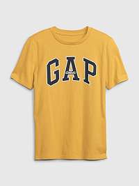 Žluté klučičí tričko s logem GAP