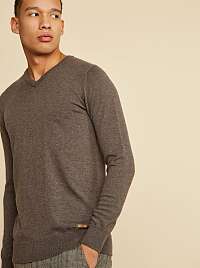 ZOOT Baseline hnedé pánsky sveter Leo