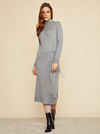 ZOOT sivé svetrové šaty Susie